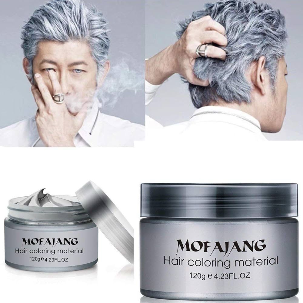 COLORS HAIR COLOR WAX GRAY
