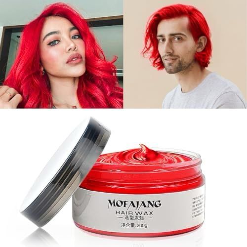 COLORS HAIR COLOR WAX RED