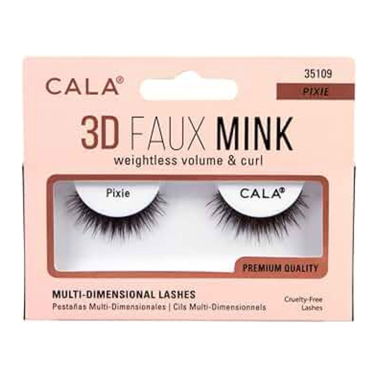 CALA 3D FAUX MINK EYELASH 09