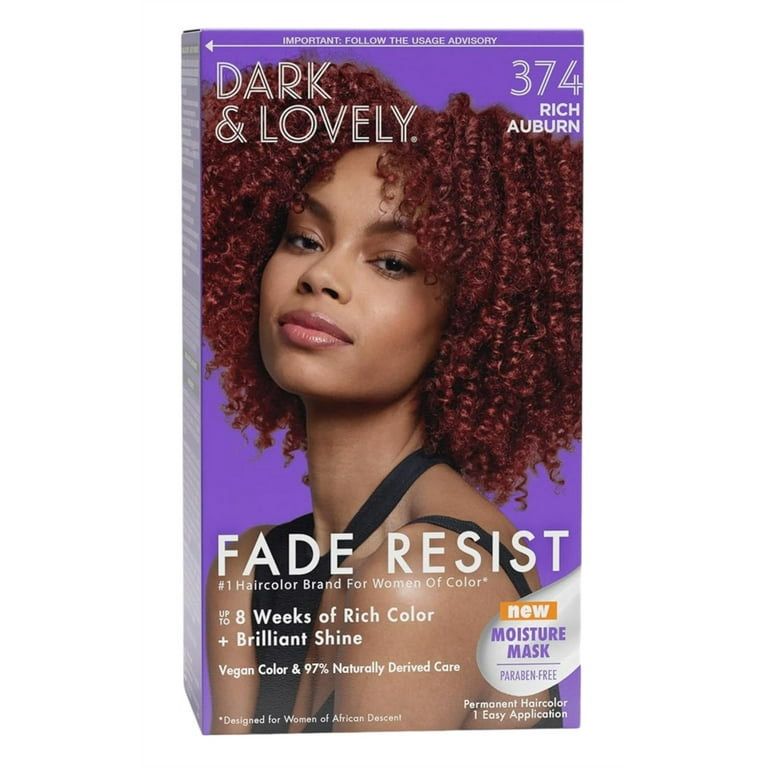 DARK AND LOVELY #374 RICH AUBURN