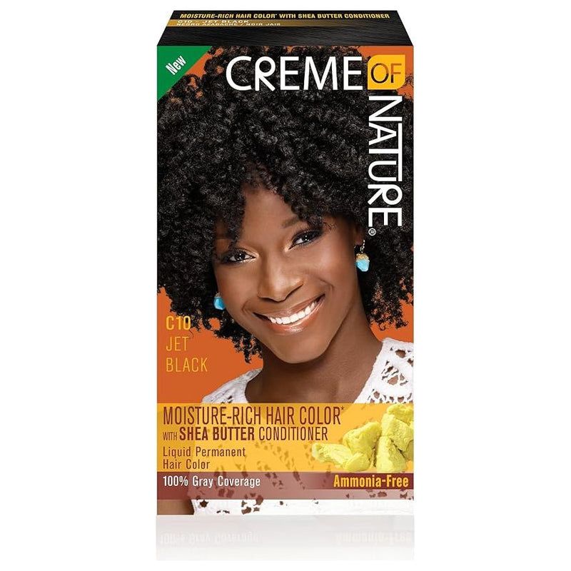 CREME OF NATURE C10 JET BLACK