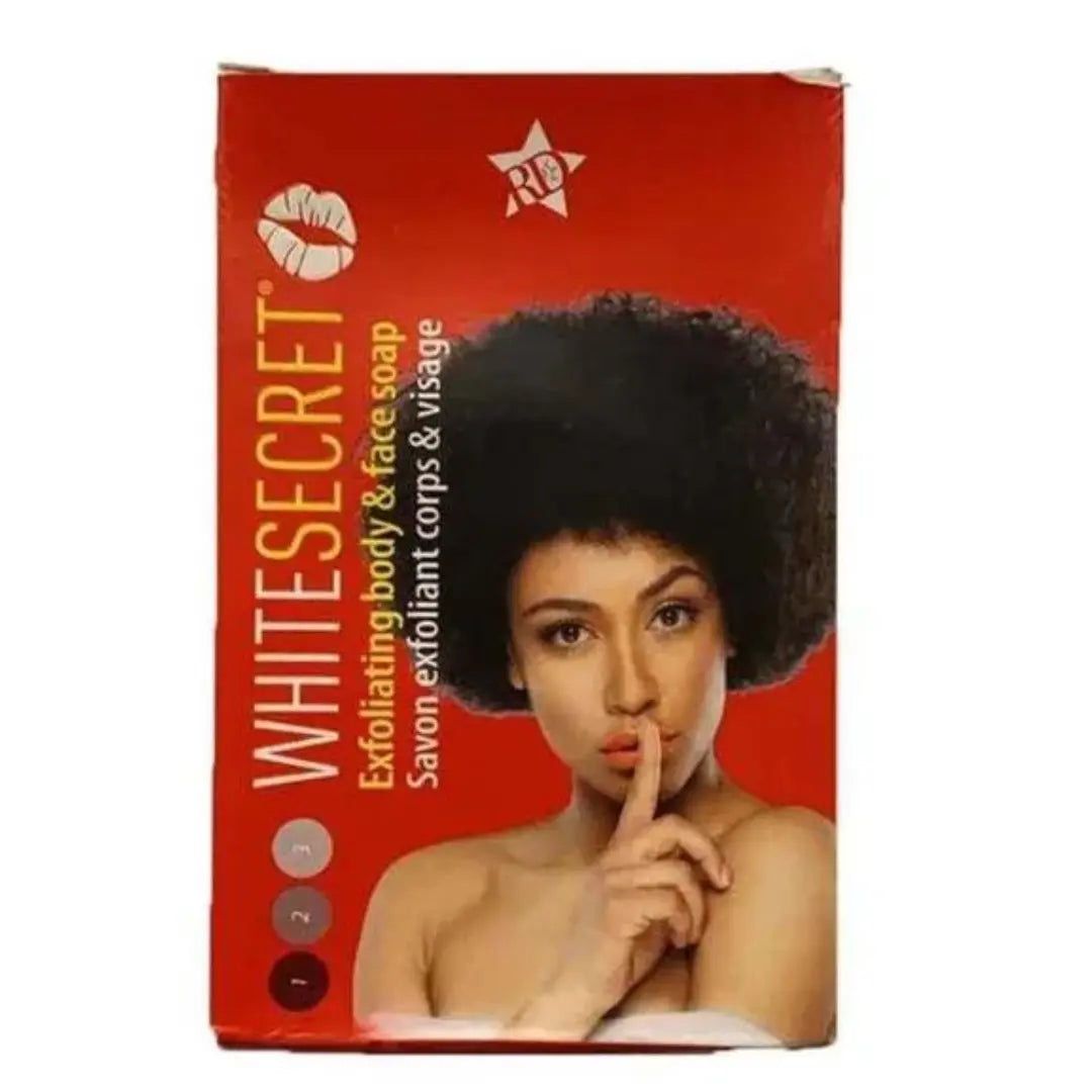 WHITE SECRET LIGHTING SOAP 190gr (Red)