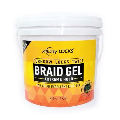 ALLDAY LOCKS BRAID GEL  64oz