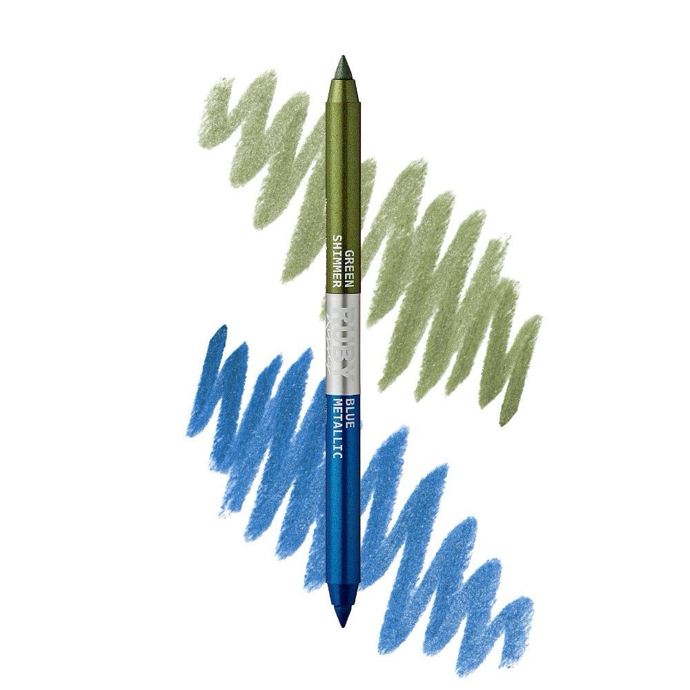 RK DUO EYELINER_GREEN/BLUE