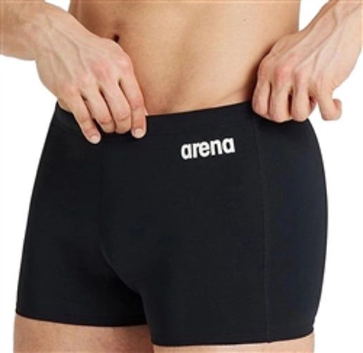 Men&#39;s Team swim short solid, Colour: 550 Black/White, Size: 32