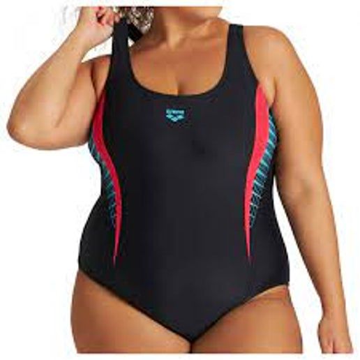 W Threefold V Back One Piece Plus