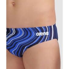 Men&#39;s swim briefs marbled
