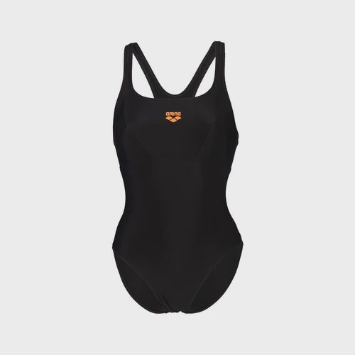 Women&#39;s solid swimsuit Control pro back b, Colour: 500 Black, Size: 40