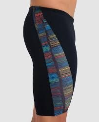 M Swim Jammer Slow Motion, Colour: 580 Black-Turquoise Multi, Size: 28