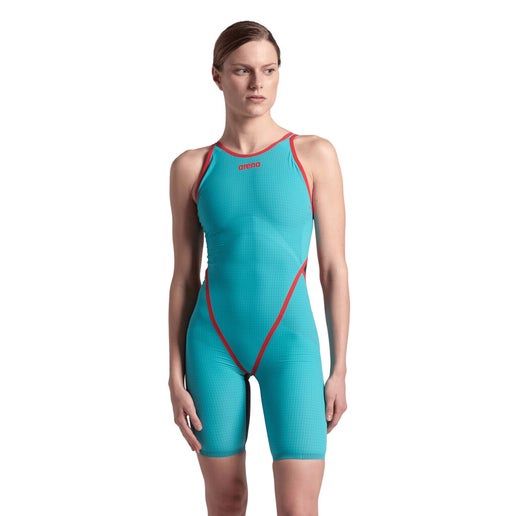 W Powerskin Carbon Core FX LE OB, Colour: 550 Turquoise-Metallic, Size: 28