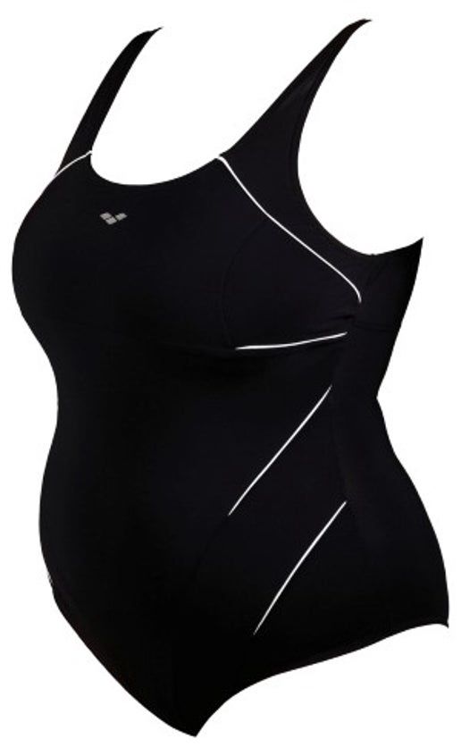 W Jewel One Piece Plus R, Colour: 510 Black/White, Size: 16-18W