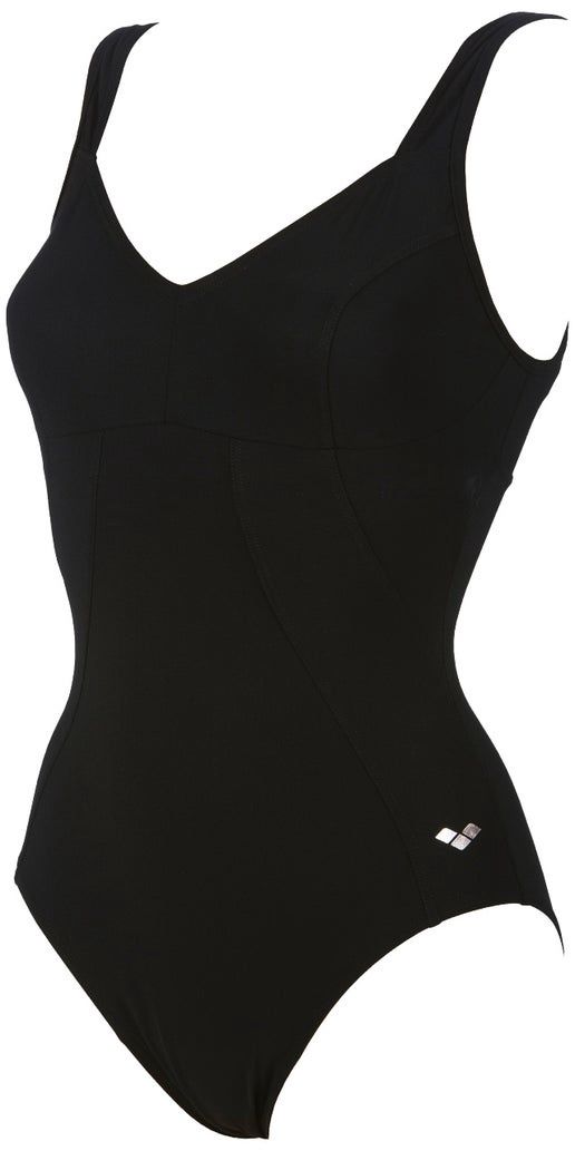 W Vertigo One Piece Low C Cup R, Colour: 500 Black, Size: 40