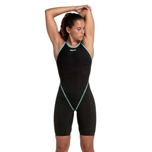Powerskin Primo OB SL, Colour: 100 Black-Teal, Size: 26