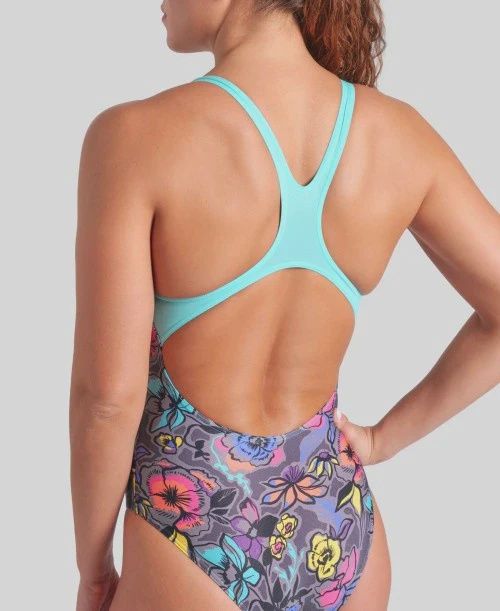 Women&#39;s Vivid Repeat Swimsuit Pro back