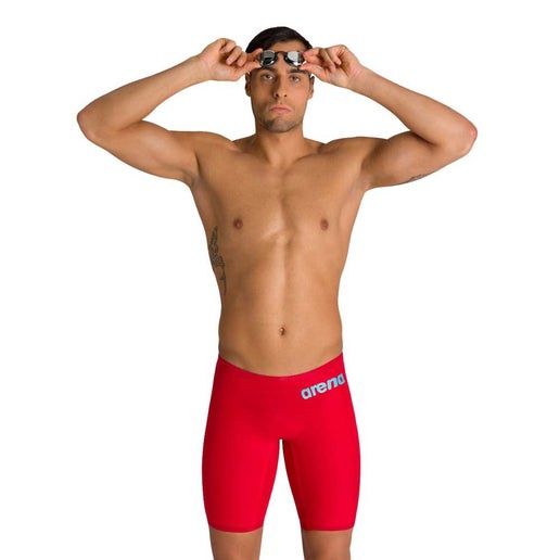 M Pwskin Carbon Air2 Jammer, Colour: 45 Red, Size: 24