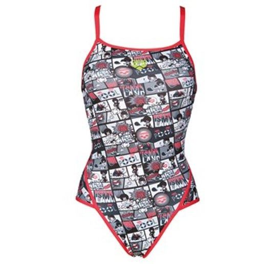 W Comics Super Fly Back, Colour: 475 Fluo Red-black, Size: 22