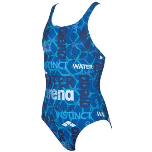 W Evolution One Piece Booster, Colour: 817 Pix Blue-Navy, Size: 24