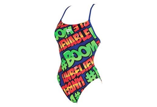 W Unbelievable One piece, Size: 24, Colour: 801 Danube bleu/Multi
