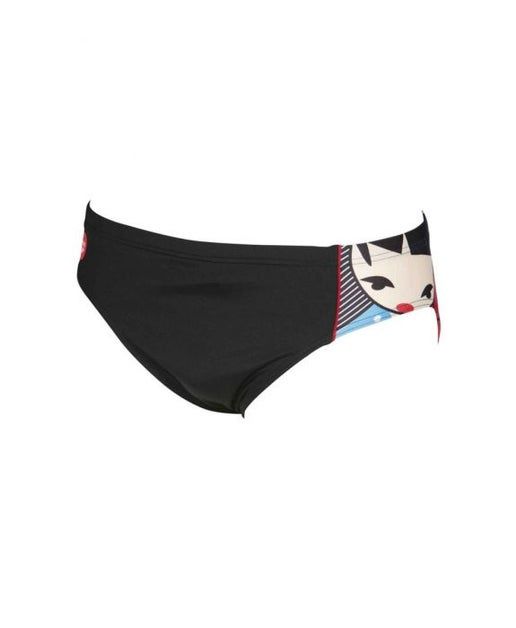 M Crazy Kokeshi Brief, Size: 26, Colour: 540 Black-Red