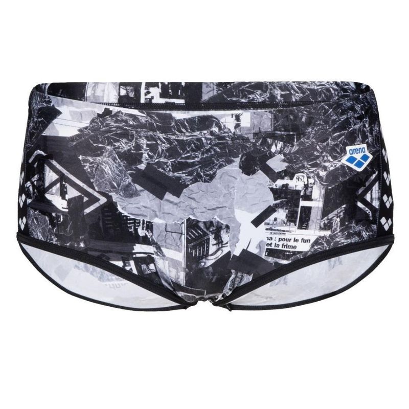 Mens Arena Icons Swim Low Waist Short Allover