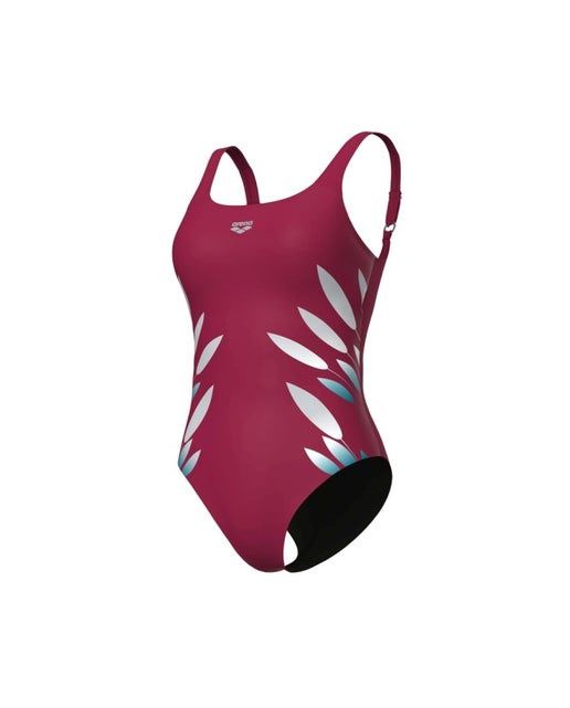 Women&#39;s Swimsuit Marta Wing Back, Colour: 450 Red Onion-Red Onion Multi, Size: 40