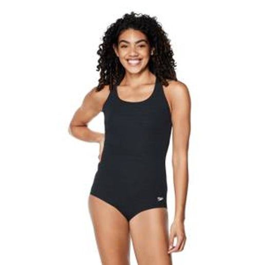 Contemporary Ultraback, Colour: 001 Speedo Black, Size: 14