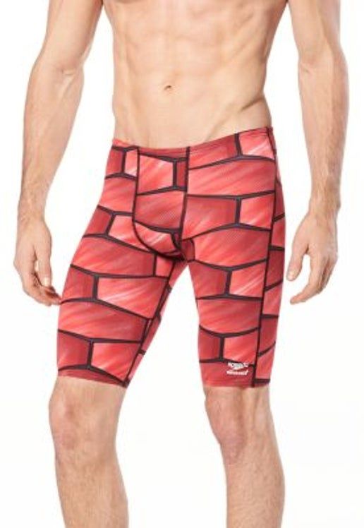 Endurance + Shell Shock Jammer, Colour: 601 Speedo Red, Size: 24