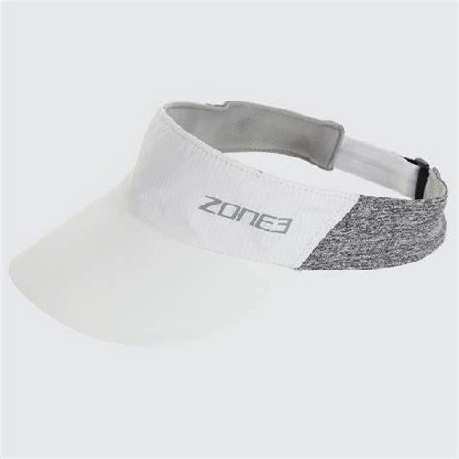Lightweight Race Visor for training and racing, Colour: White/Charcoal Marl/Reflective Silver