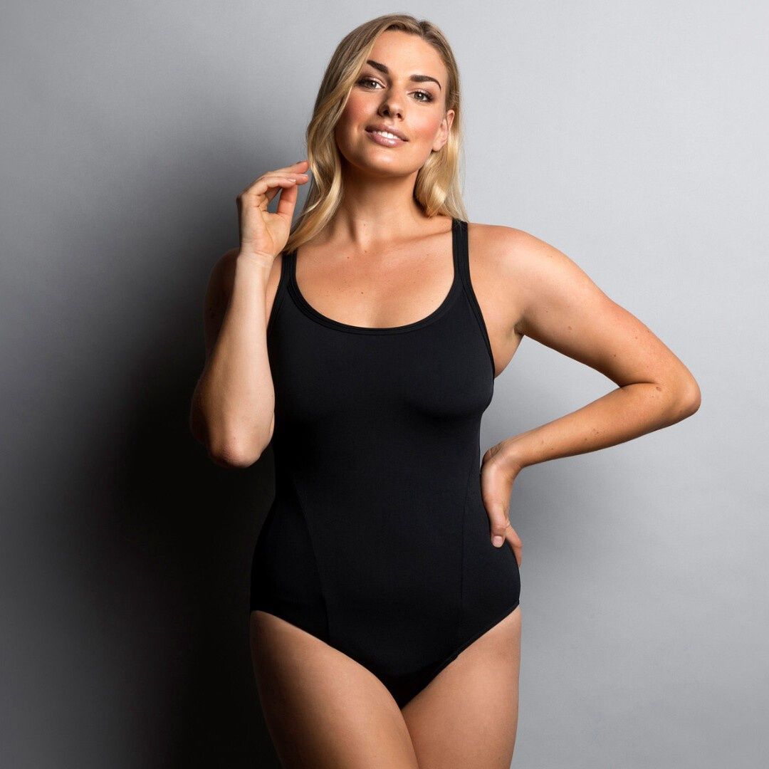 Locked in Lucy One Piece FKS075L, Colour: Still Black, Size: Ladies 12