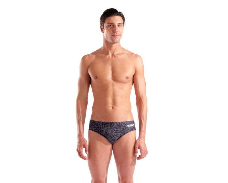 Men&#39;s Arena Snakeskin Swim Briefs