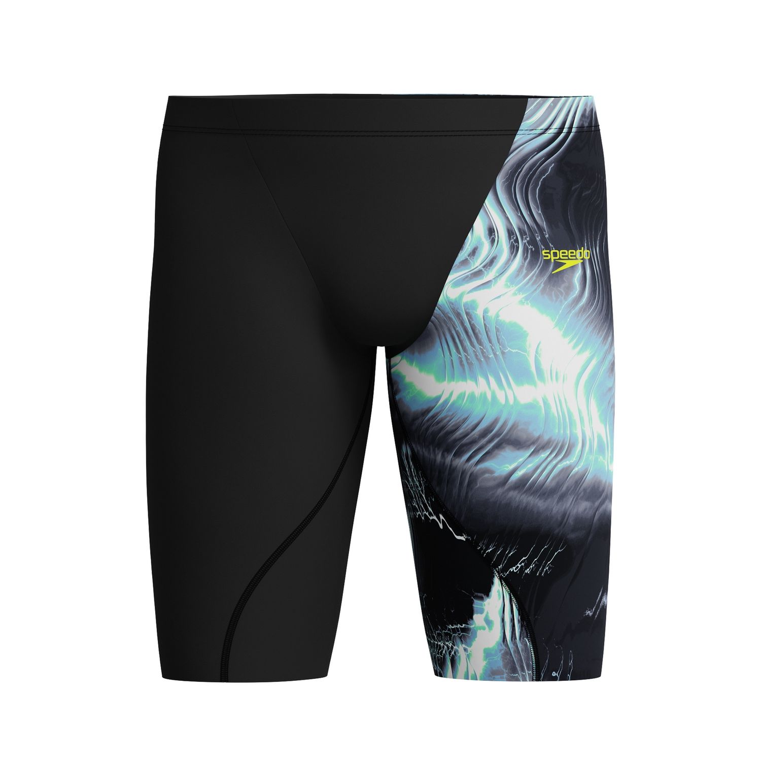 Speedo LZR PRO 2.0 PRINTED JAMMER, Colour: Electro Static/Black, Size: 24