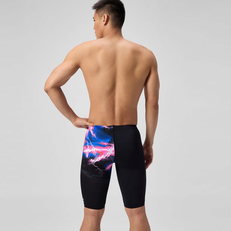 Speedo Male Placement Printed Jammer