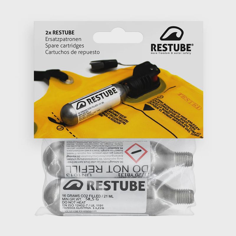 Restube CO2 cartouches (16 g x 2)