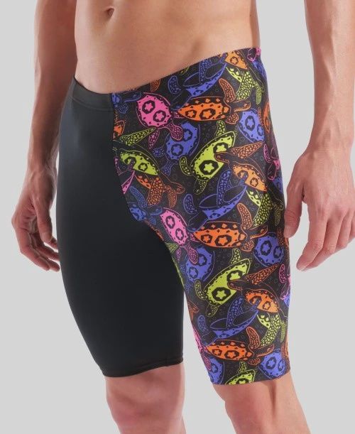 Men&#39;s Arena Sea Turtles Swim Jammer, Size: 28