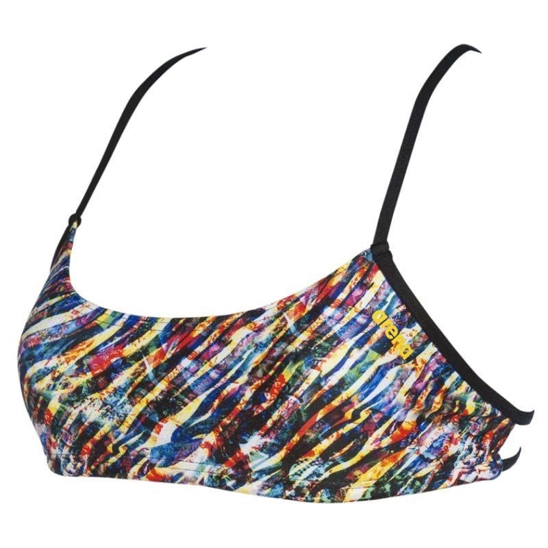 Arena Bandeau Play, Colour: 504 Black Multi-Black, Size: Small