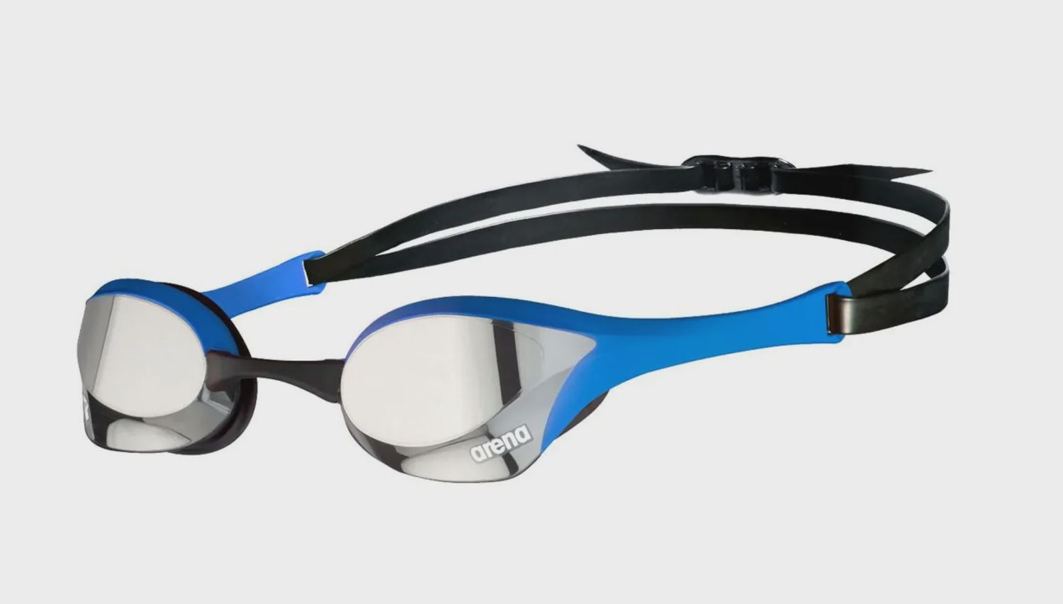 Cobra Ultra Swipe Mirror, Colour: 570 Silver/Blue