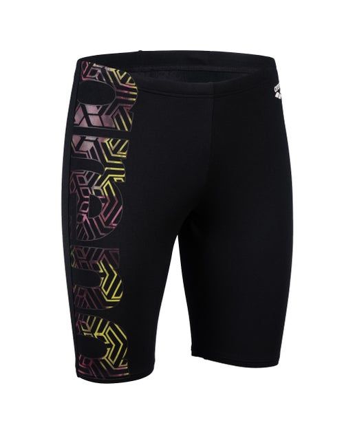 Arena M Kikko Pro Swim Jammer Graphic, Colour: 500 Black, Size: 30