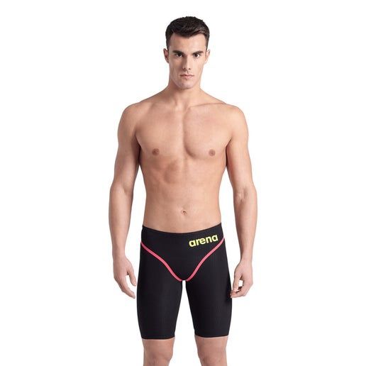 Arena M Pwskin Carbon Core Fx LE Jammer, Colour: 51 Black-Fluo Yellow, Size: 28