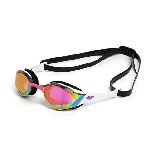 Arena Cobra Edge Swipe Mirror, Colour: 102 Gold-White-Black