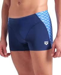 Arena M Monogram Swim Short, Colour: 750 Navy-Blue Multi, Size: 30