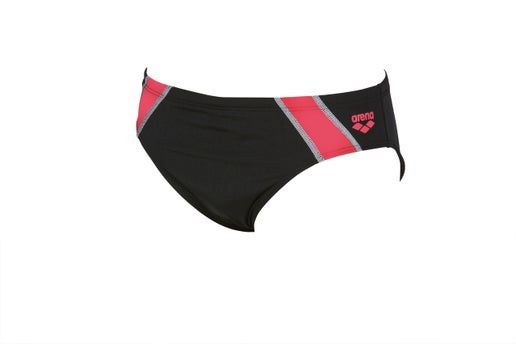 M Classics Brief, Colour: 504 Black-Fluo Red, Size: 30