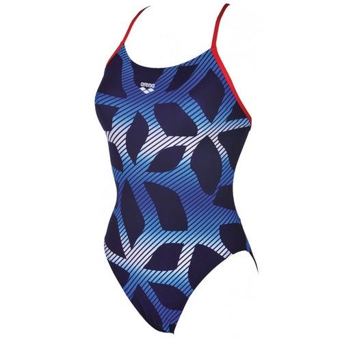 W Spider Booster Back, Colour: 704 Navy-Red, Size: 26