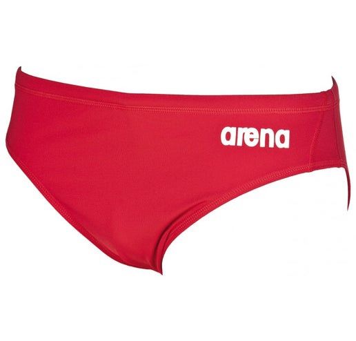 Arena M Solid Brief, Colour: 45 Red-White, Size: 26
