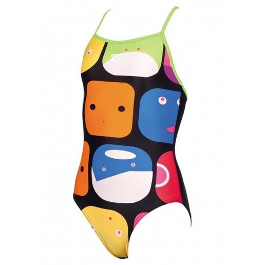 Arena G Nifty Jr One Piece, Colour: 56 Black-Leaf, Size: 26Jr