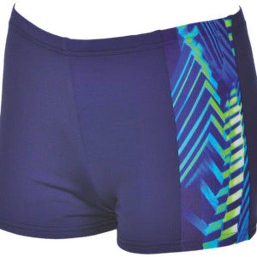 Arena B Spike Short Jr, Colour: 706 Navy-Leaf, Size: 24Jr