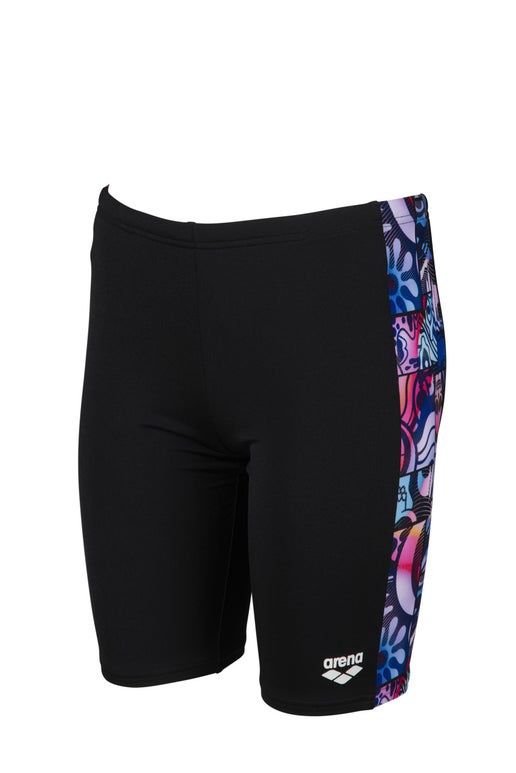 Arena B Scary Jr Jammer, Colour: 550 Black-Black Multi, Size: 28Jr