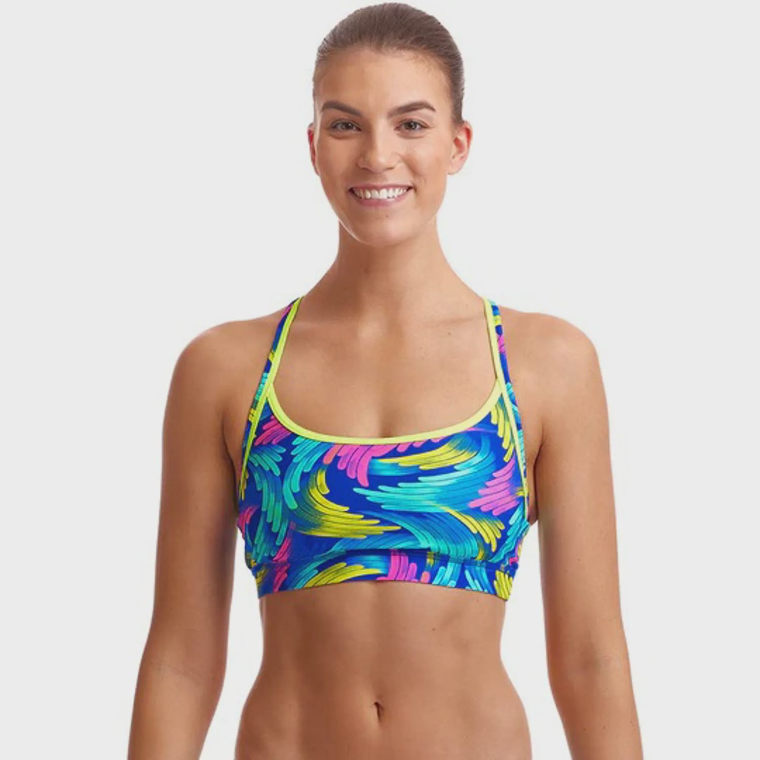 Funkita Sports Top, Colour: Air Lift, Size: Ladies 8
