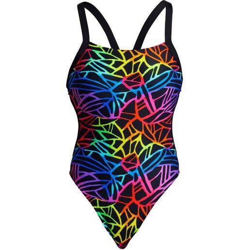 Brace Free One Piece, Colour: Rainbow Web, Size: Ladies 8