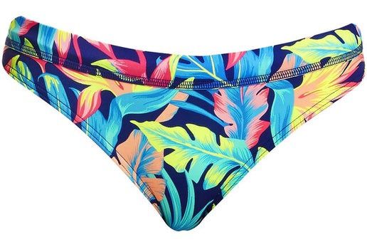 Funkita Eco Sports Brief, Colour: Palm Off, Size: Ladies 8