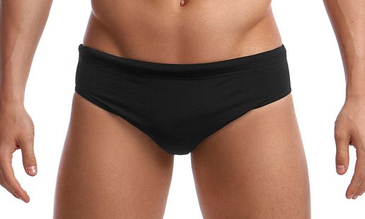 Funky Trunks Classic Briefs (Mens), Colour: Still Black, Size: Mens S (US32)